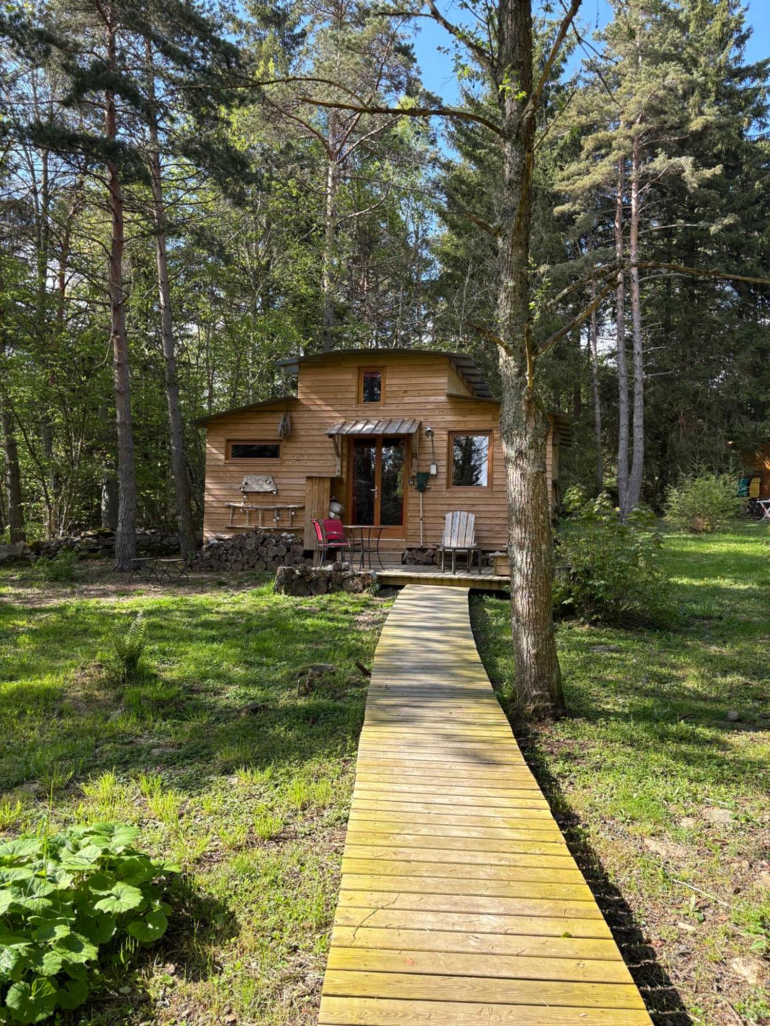 Chalet Cricri Domaine De La Mamounette Champclause Eksteriør billede